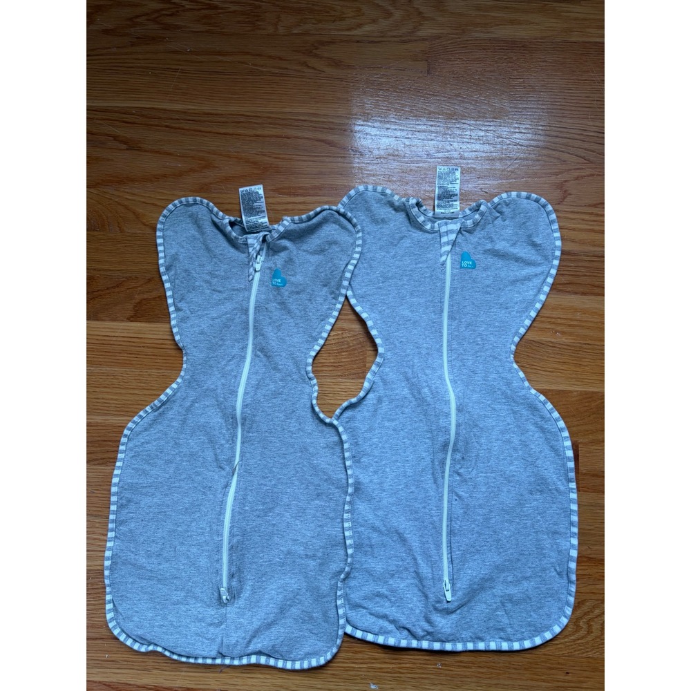 Love To Dream Swaddle Up Original Gray 1.0 TOG Small 8-13 lbs Lot of 2